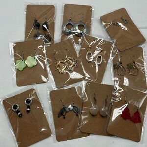 11 Pairs of Drop/Dangle Vintage Earrings